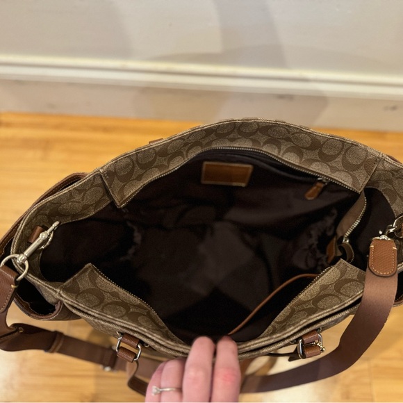 Coach diaper bag, like new - Picture 3 of 4